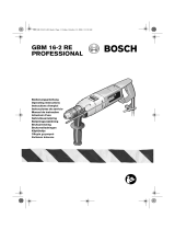 Bosch GBM 16-2 RE Professional Instruções de operação