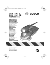 Bosch GEX 125-1 AE Instruções de operação