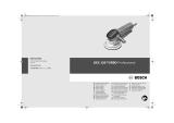 Bosch GEX 150 Turbo Professional Instruções de operação
