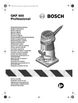 Bosch GKF 600 Especificação