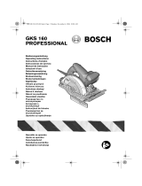 Bosch GKS 160 Manual do proprietário