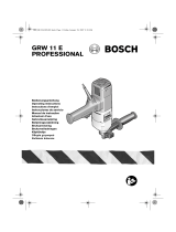 Bosch GRW 11 E Professional Instruções de operação