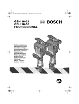 Bosch GSH 16-28 Instruções de operação