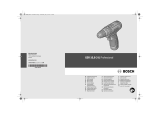 Bosch GSR 10,8-2-LI Especificação