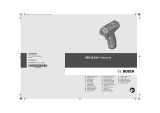 Bosch GSR 10 8-LI Manual do proprietário
