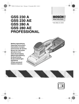 Bosch GSS 230 AE Instruções de operação