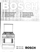 Bosch HSV122LEU/01 Manual do proprietário