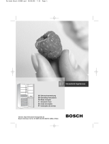 Bosch KGS36300/36 Manual do usuário