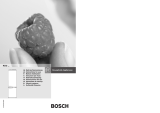 Bosch KGU40122/02 Manual do proprietário