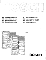 Bosch KSV3900IE/03 Manual do usuário