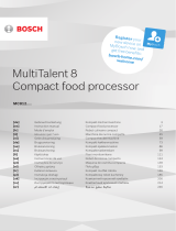 Bosch MultiTalent 8 MC812 Serie Instruções de operação