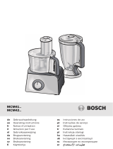 Bosch MCM41100GB Compact Food Processor Manual do usuário
