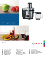 Bosch MES4000/01 Instruções de operação