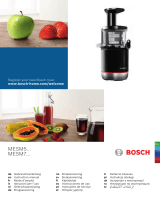 Bosch MESM500W Manual do proprietário