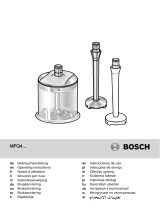 Bosch MFQ4RW SERIE Supplemental