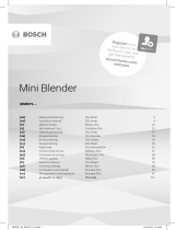 Bosch MMBP1000 Manual do usuário
