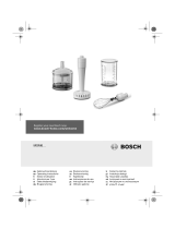 Bosch MSM6 Serie Manual do usuário