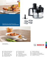 Bosch MSM6S Manual do proprietário