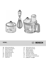 Bosch MFQ3010CLEVERMIXX MFQ3010 Manual do usuário