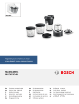 Bosch MUZ45XCG1(00) Manual do usuário