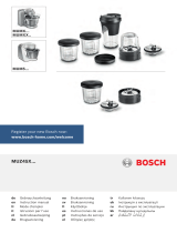 Bosch MUM50149/03 Manual do proprietário