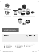 Bosch MUM58257/02 Manual do usuário