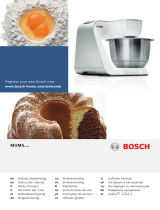 Bosch MUM58257/02 Manual do proprietário