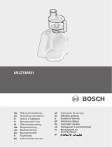 Bosch MUZ5MM1 Manual do usuário