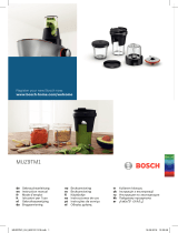 Bosch TastyMoments MUZ9TM1 Manual do usuário