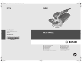 Bosch PEX 400 AE Manual do proprietário