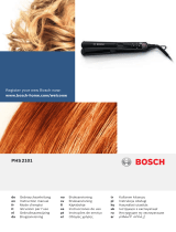 Bosch PHS2101B/01 Manual do usuário