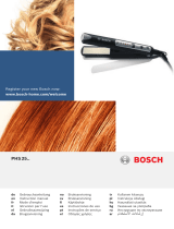 Bosch PHS2560/01 Manual do usuário