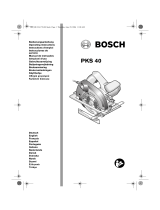 Bosch PKS 40 Instruções de operação