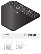 Bosch PPW1010 Manual do usuário