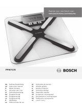 Bosch PPW7170 Manual do usuário