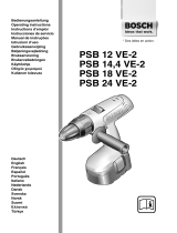 Bosch PSB 24 VE-2 Manual do proprietário