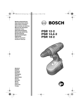 Bosch PSR 18-2 Manual do proprietário