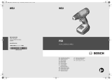 Bosch PSR 1440 Li Manual do usuário