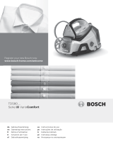 Bosch I8 VarioComfort TDS8030 Manual do proprietário