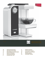 Bosch THD2021 Filtrino FastCup Teemaschine Manual do proprietário