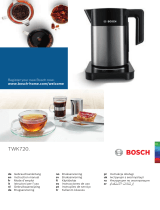 Bosch TWK720 Serie Manual do proprietário