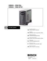 Bosch Appliances VMD01 M50 PAL Manual do usuário