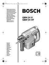 Bosch GBH 24 VF Manual do usuário