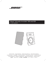 Bose Virtually Invisible 891 Manual do usuário