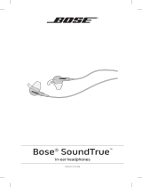 Bose SoundTrue in-ear Manual do usuário