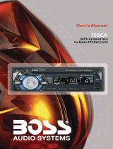 Boss Audio Systems 725CA Manual do usuário