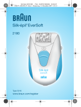 Braun 2180,  Silk-épil EverSoft Manual do usuário