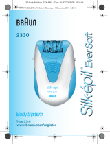 Braun 2330,  Silk-épil EverSoft,  Body System Manual do usuário