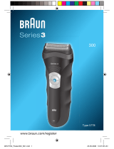 Braun 300s Series 3 Manual do usuário
