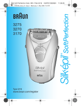 Braun 3275,  3270,  3170,  Silk-épil SoftPerfection Manual do usuário